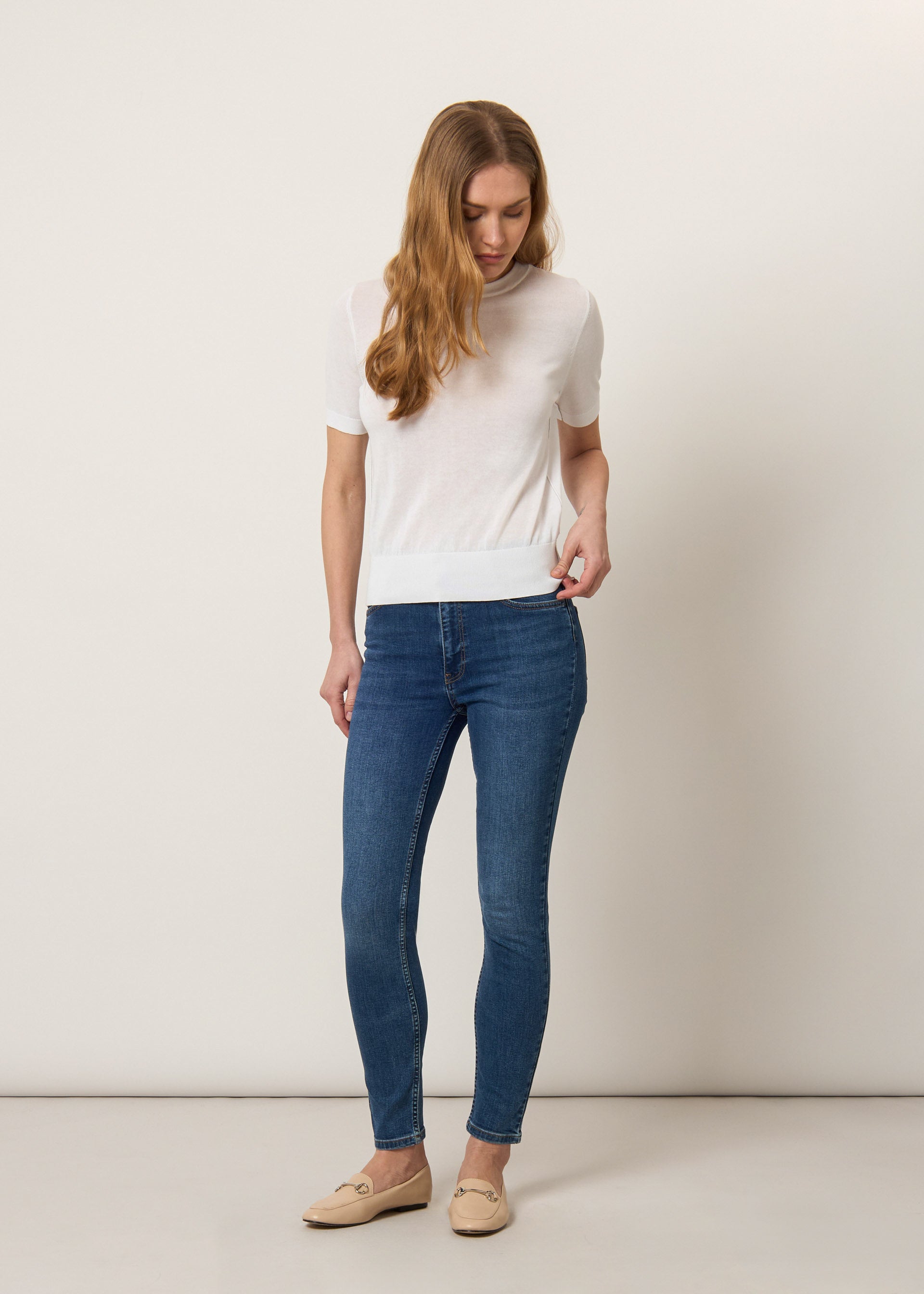 Pullover in puro cotone