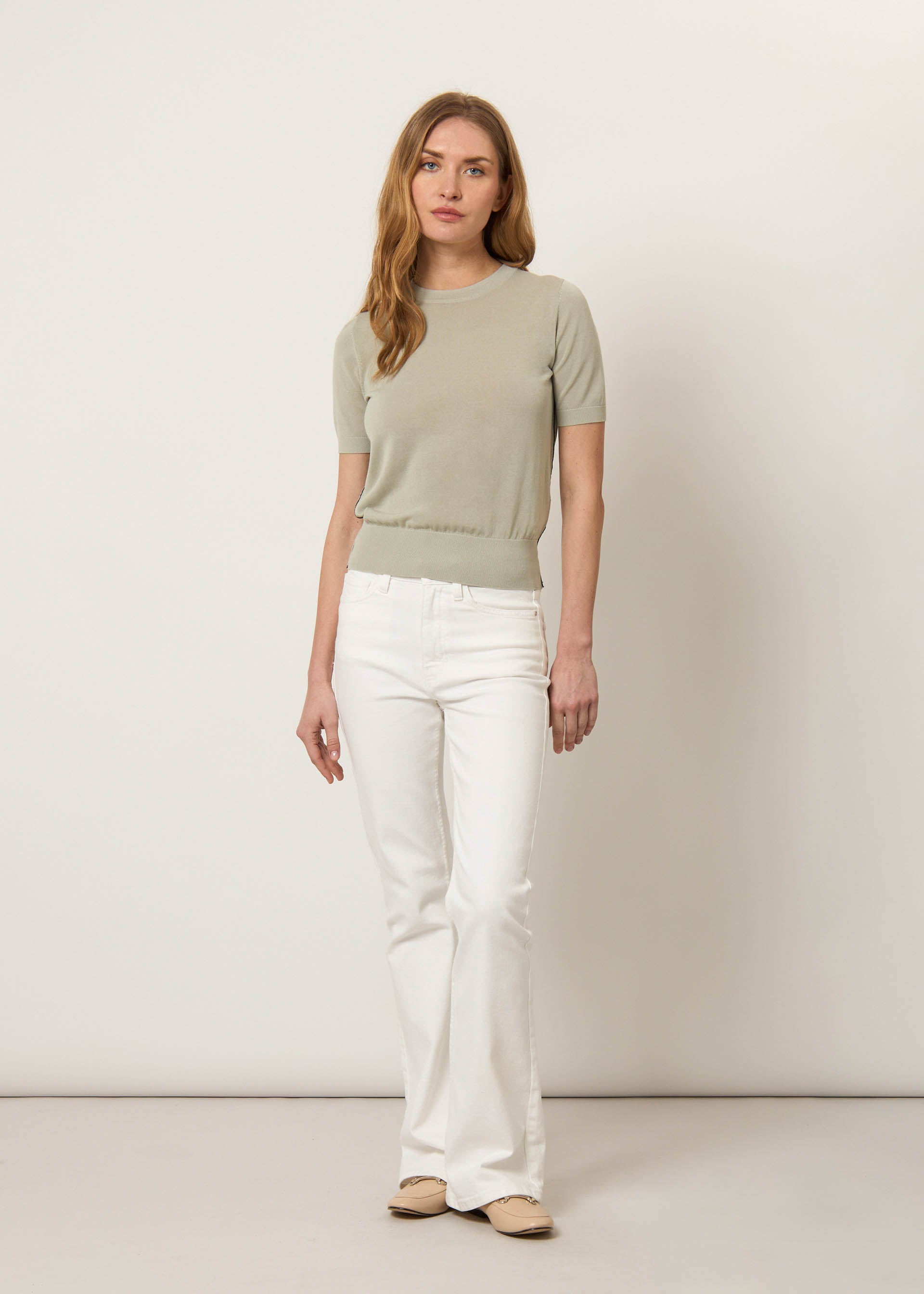 Pullover in puro cotone