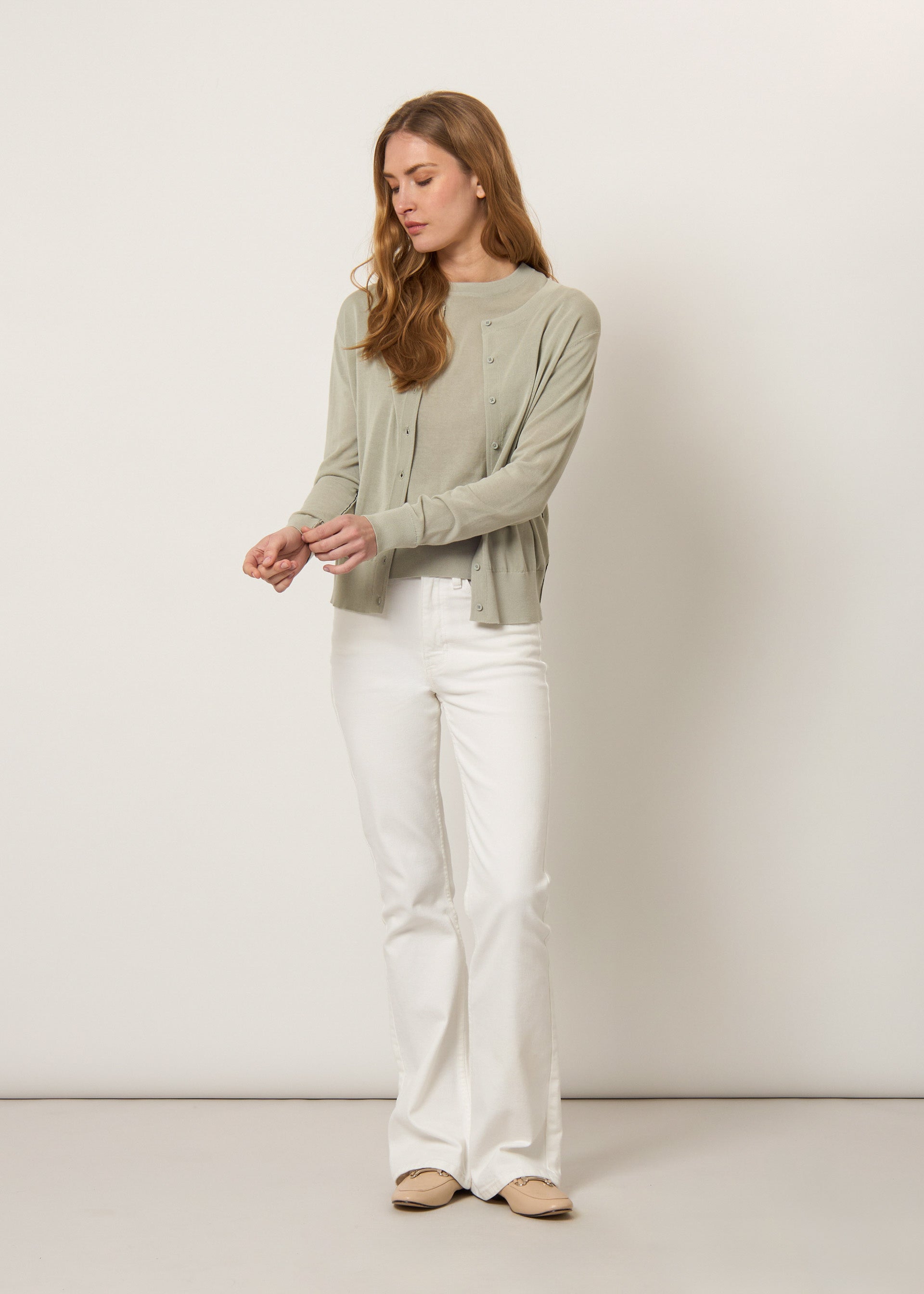 Cardigan in puro cotone