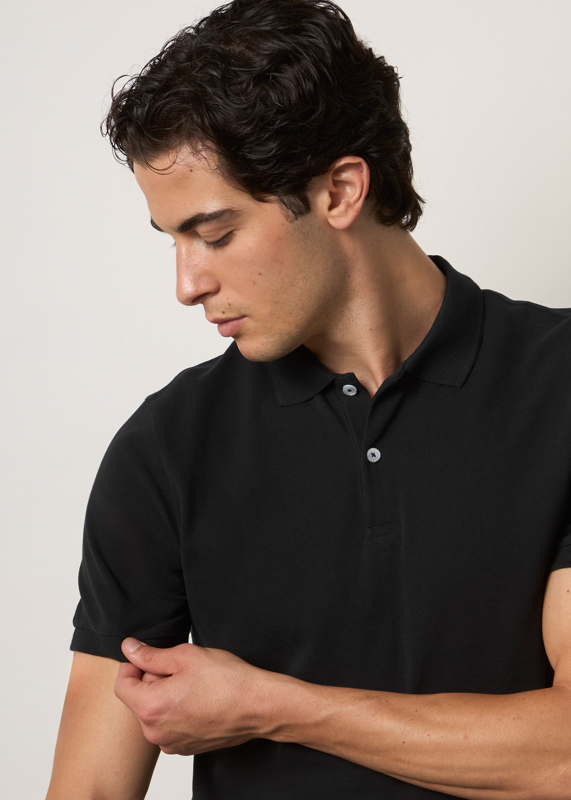 Polo basic in puro cotone