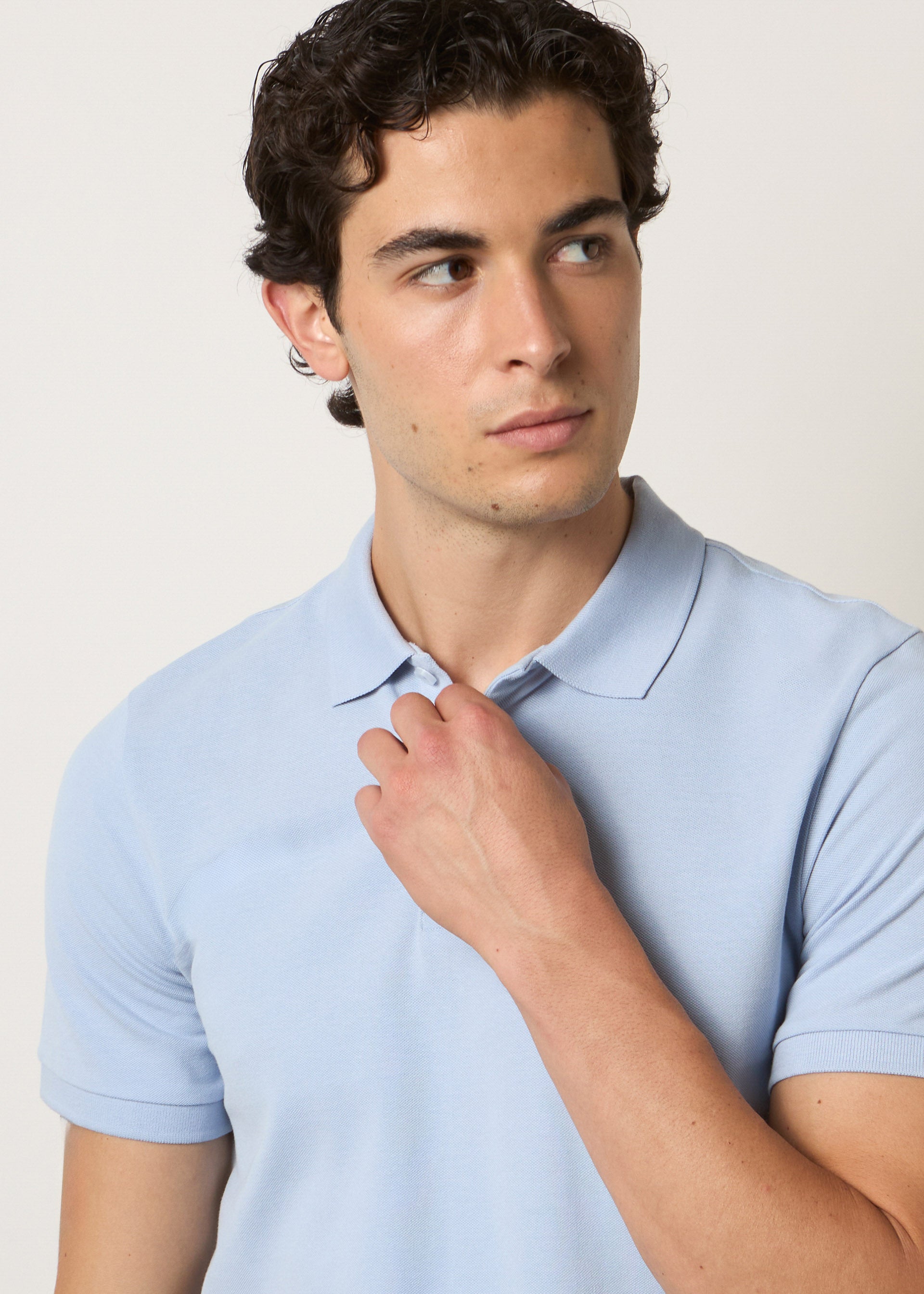 Polo basic in puro cotone