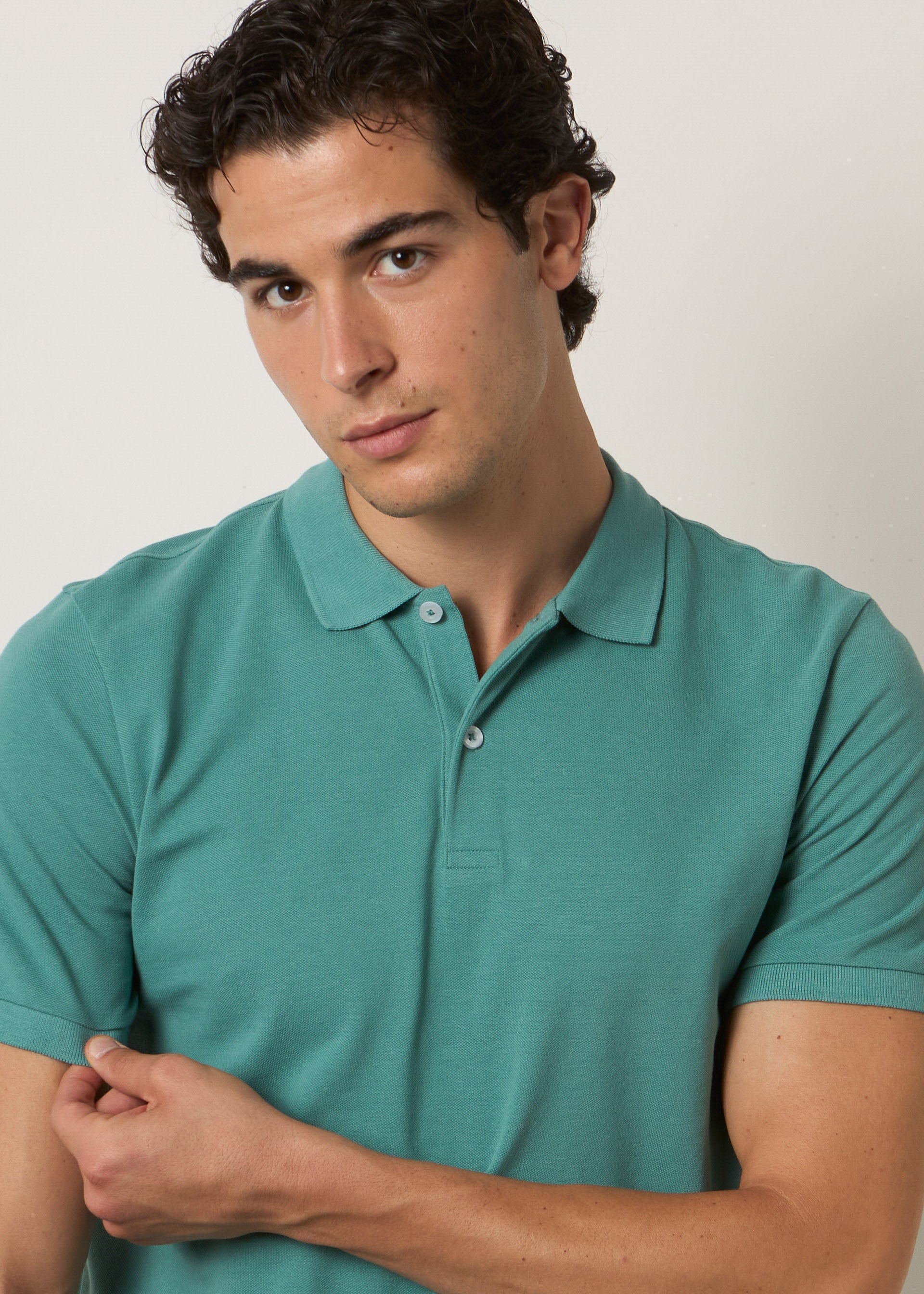 Polo basic in puro cotone