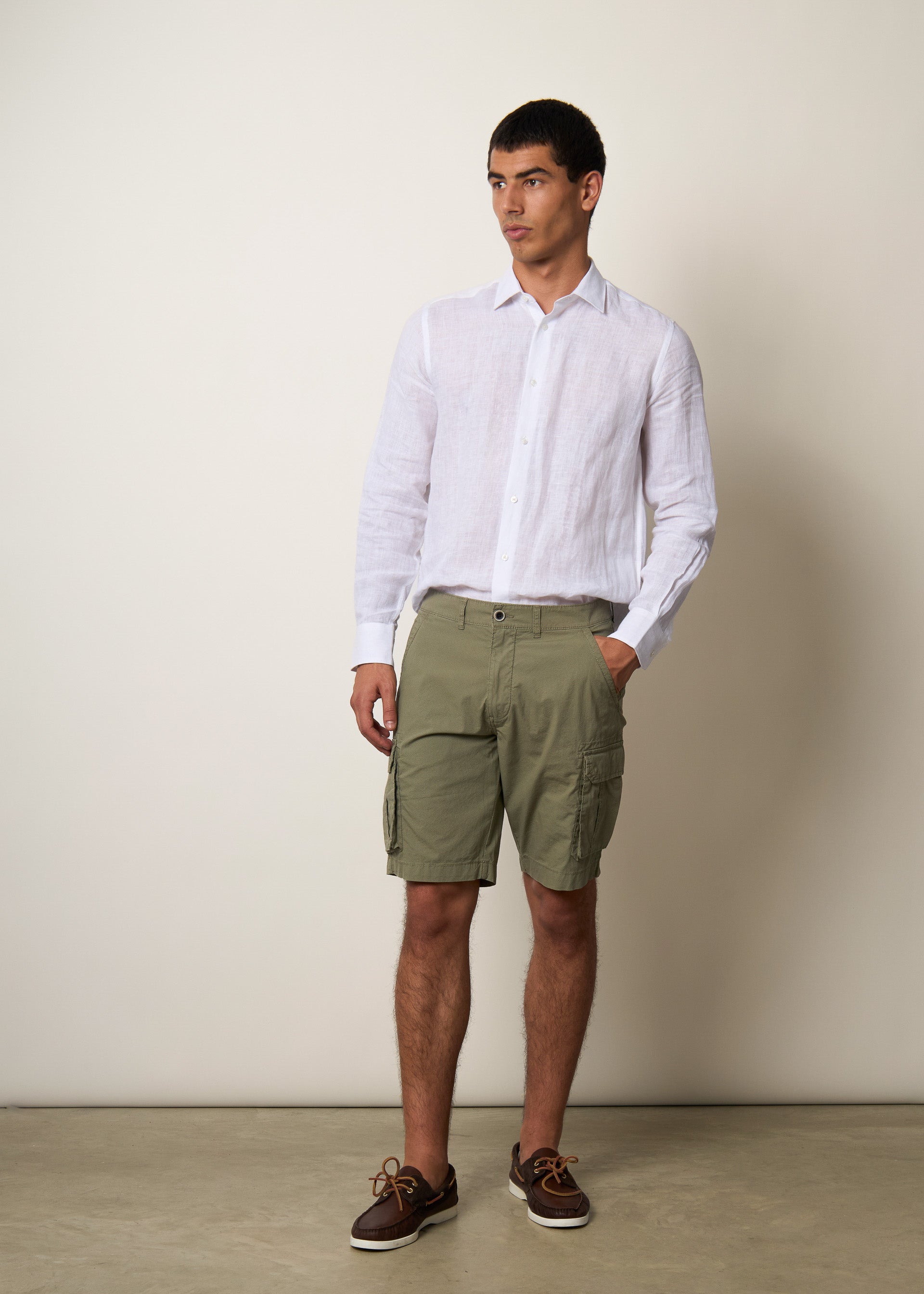 Bermuda cargo in cotone