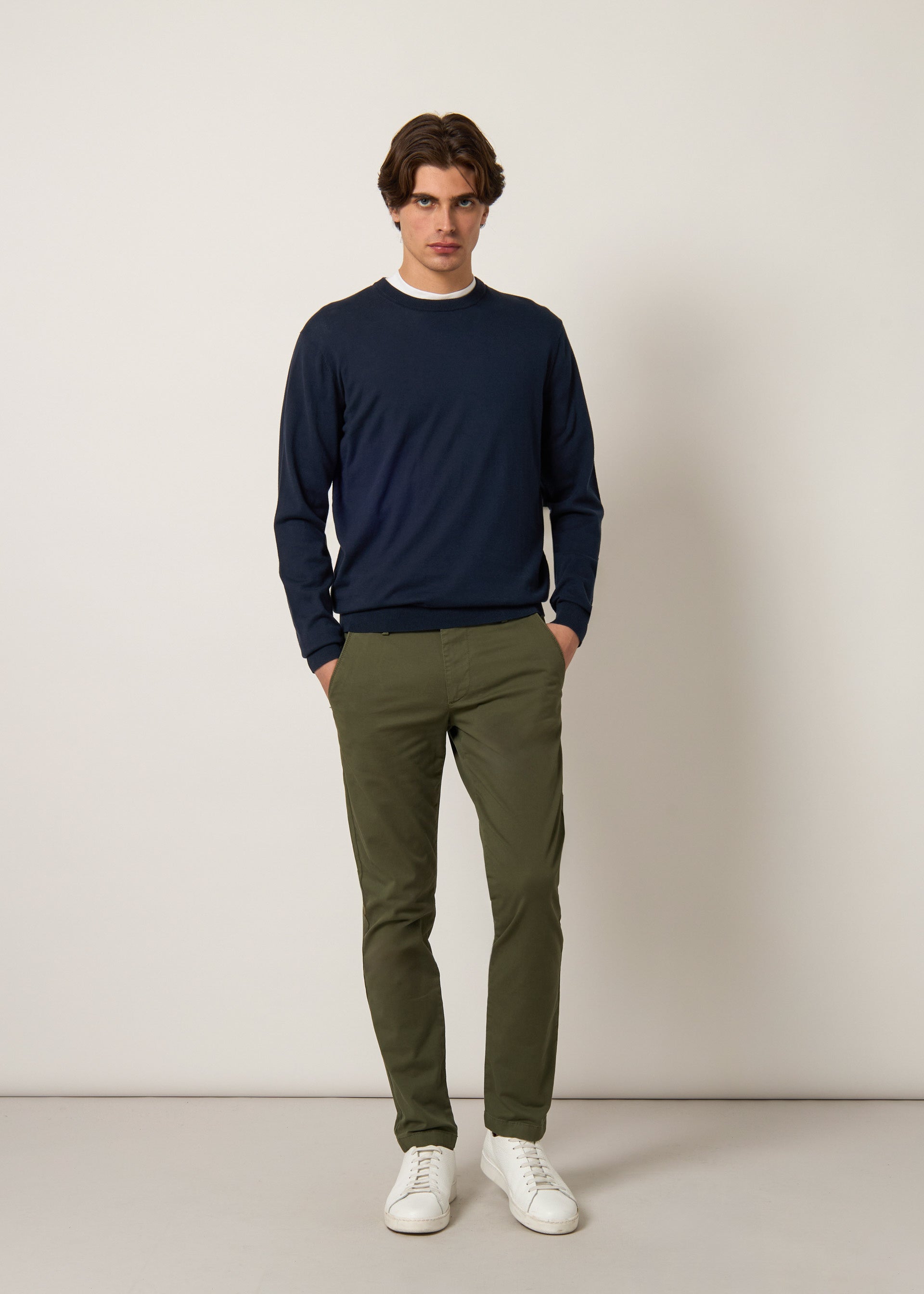 Pantaloni chino slim fit
