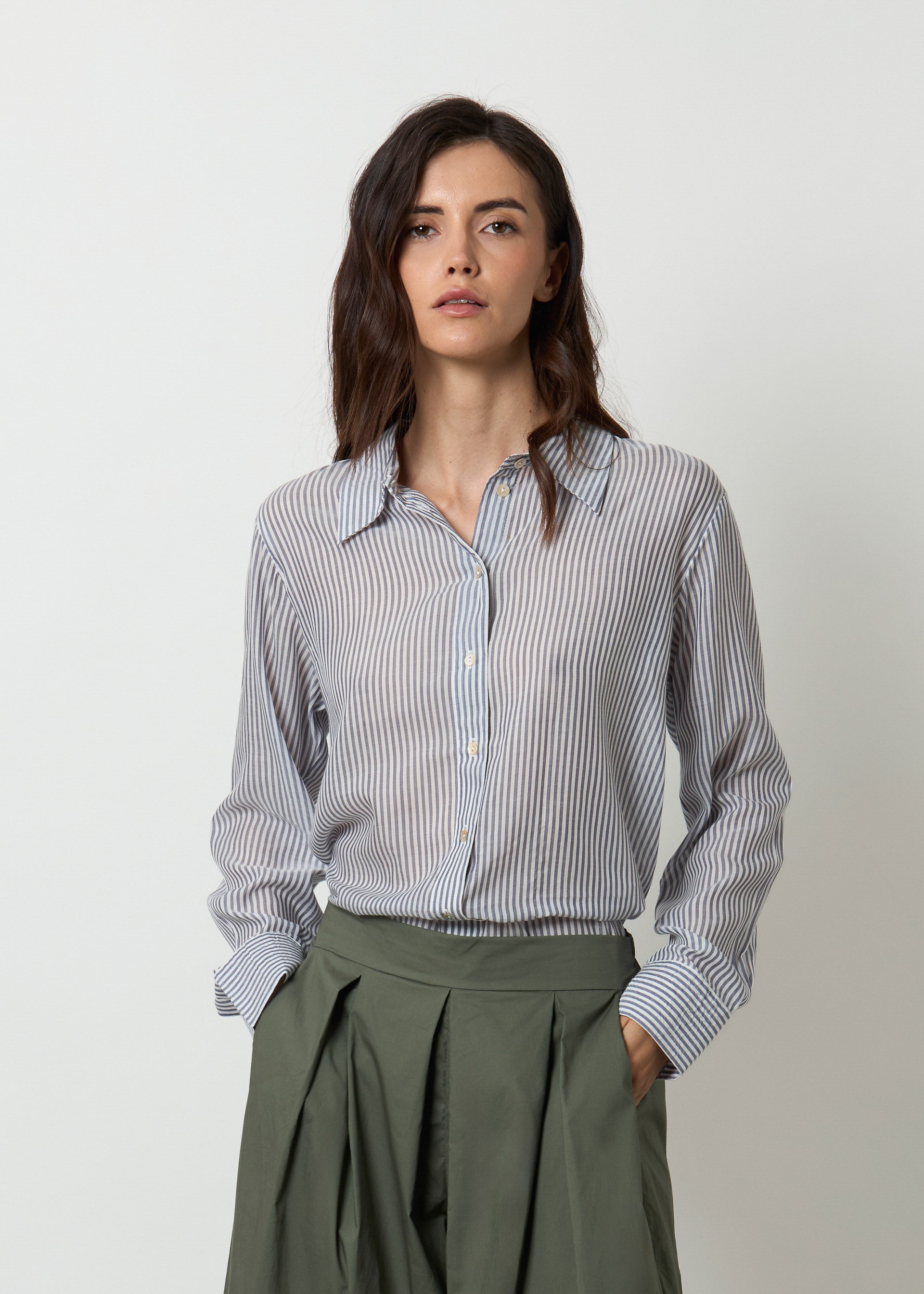 Camicia a righe