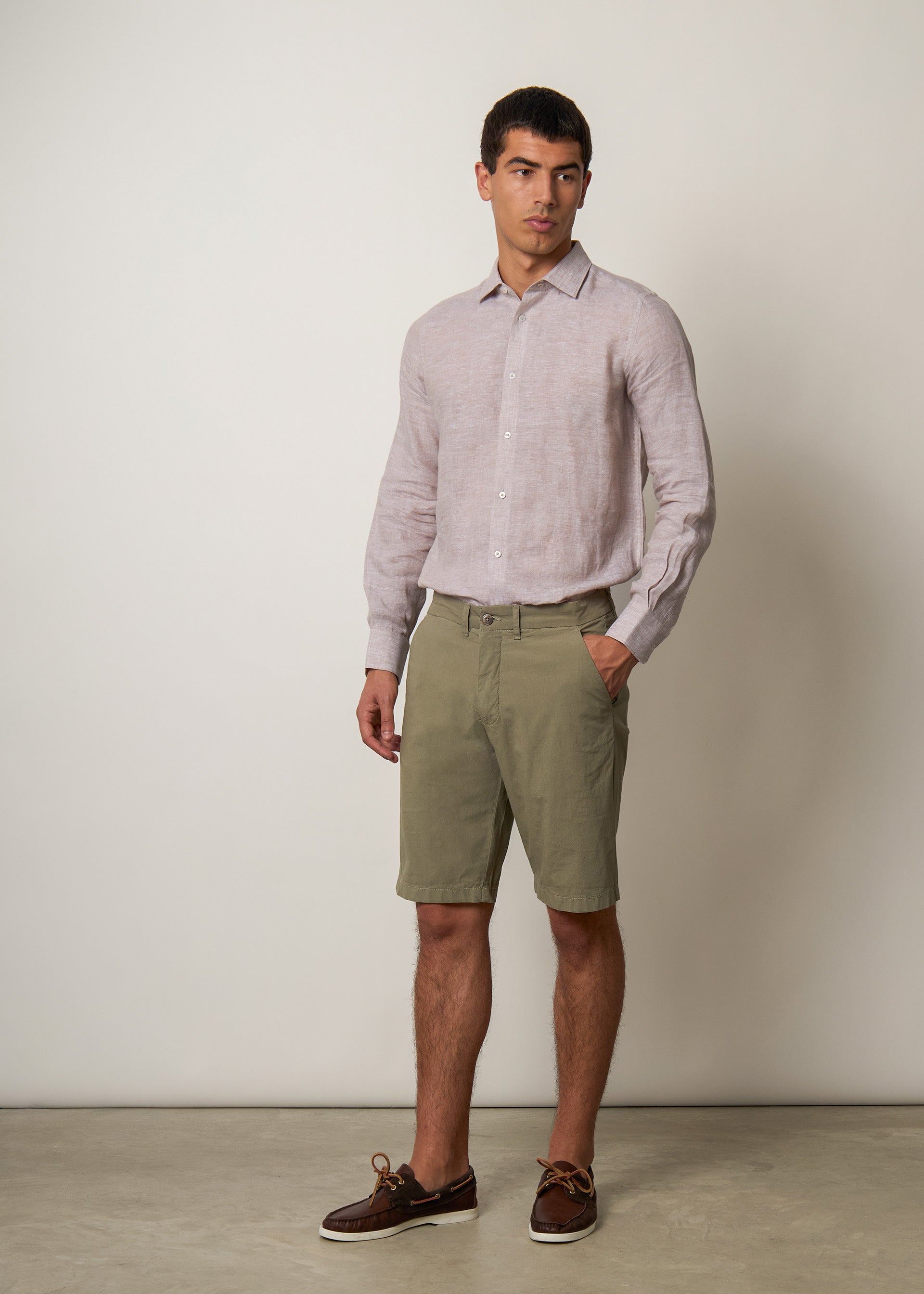 Bermuda chino in cotone