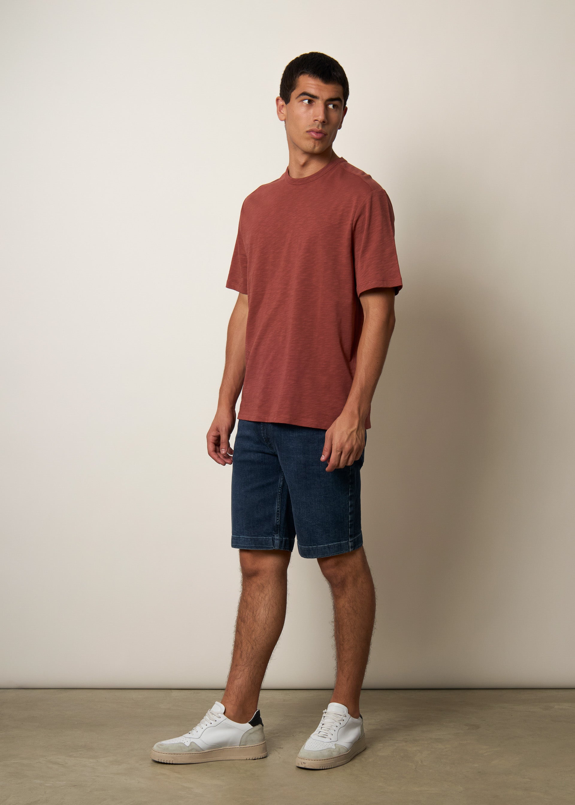 T-shirt puro cotone slub