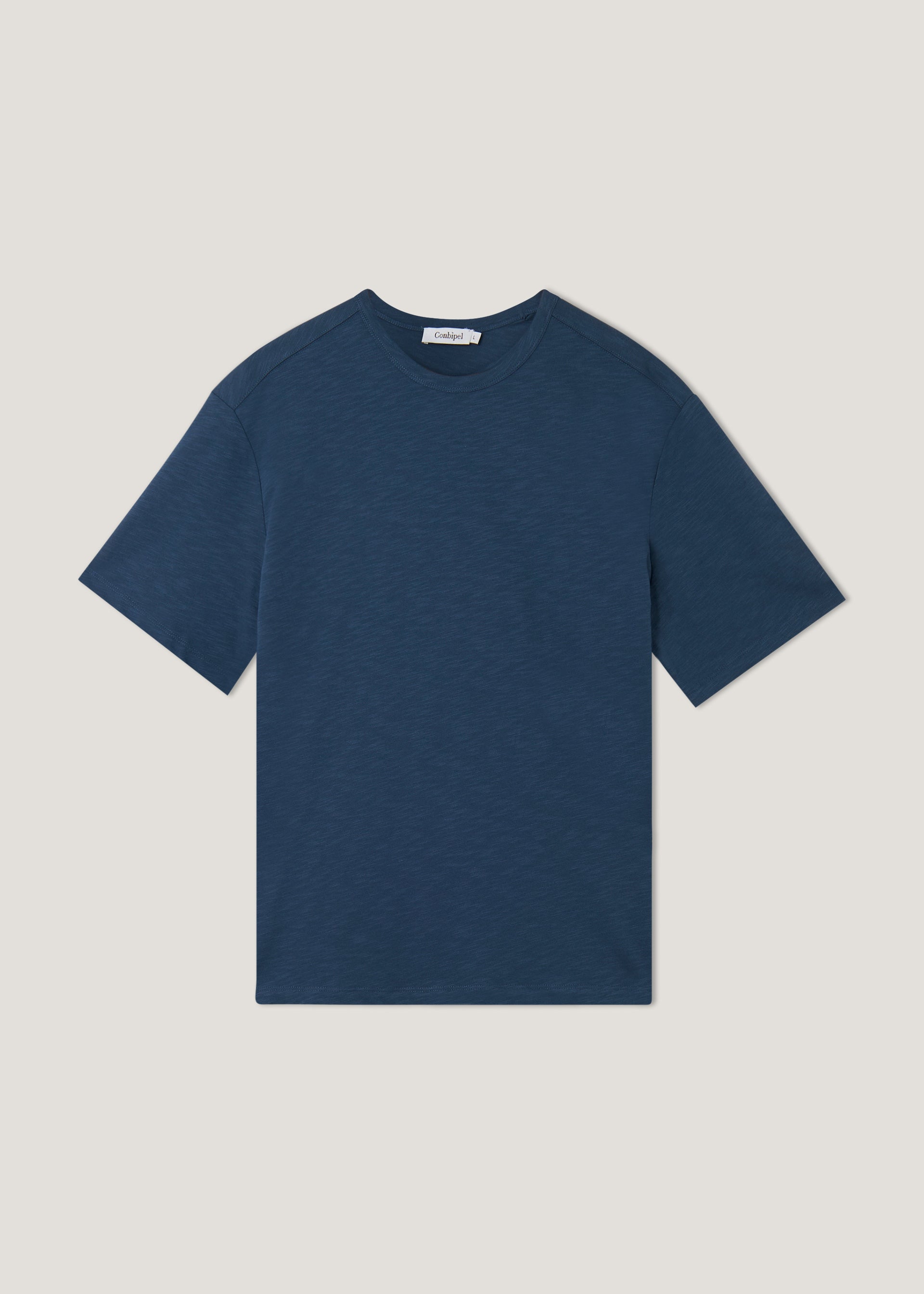 T-shirt puro cotone slub