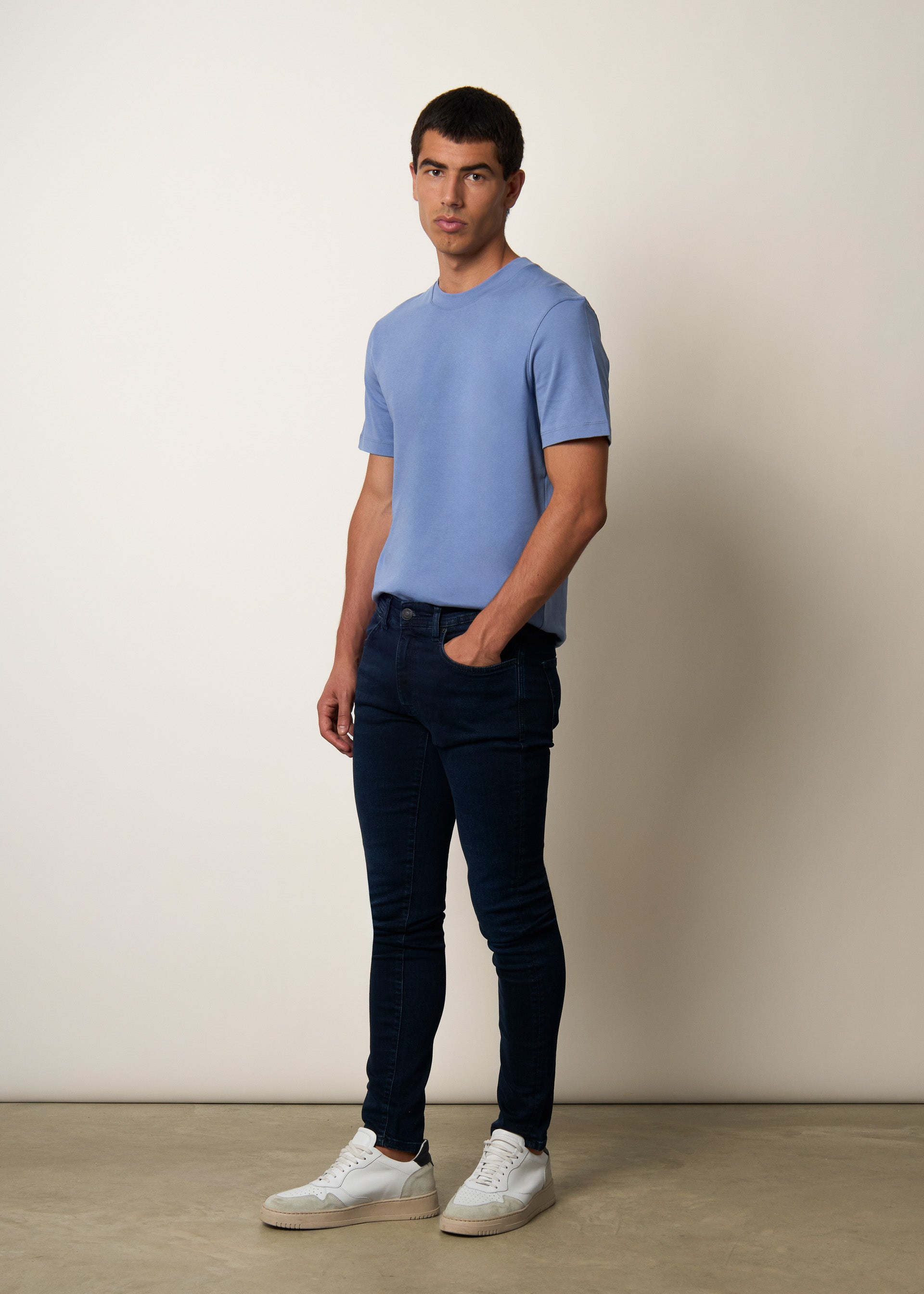Jeans skinny effetto lavato