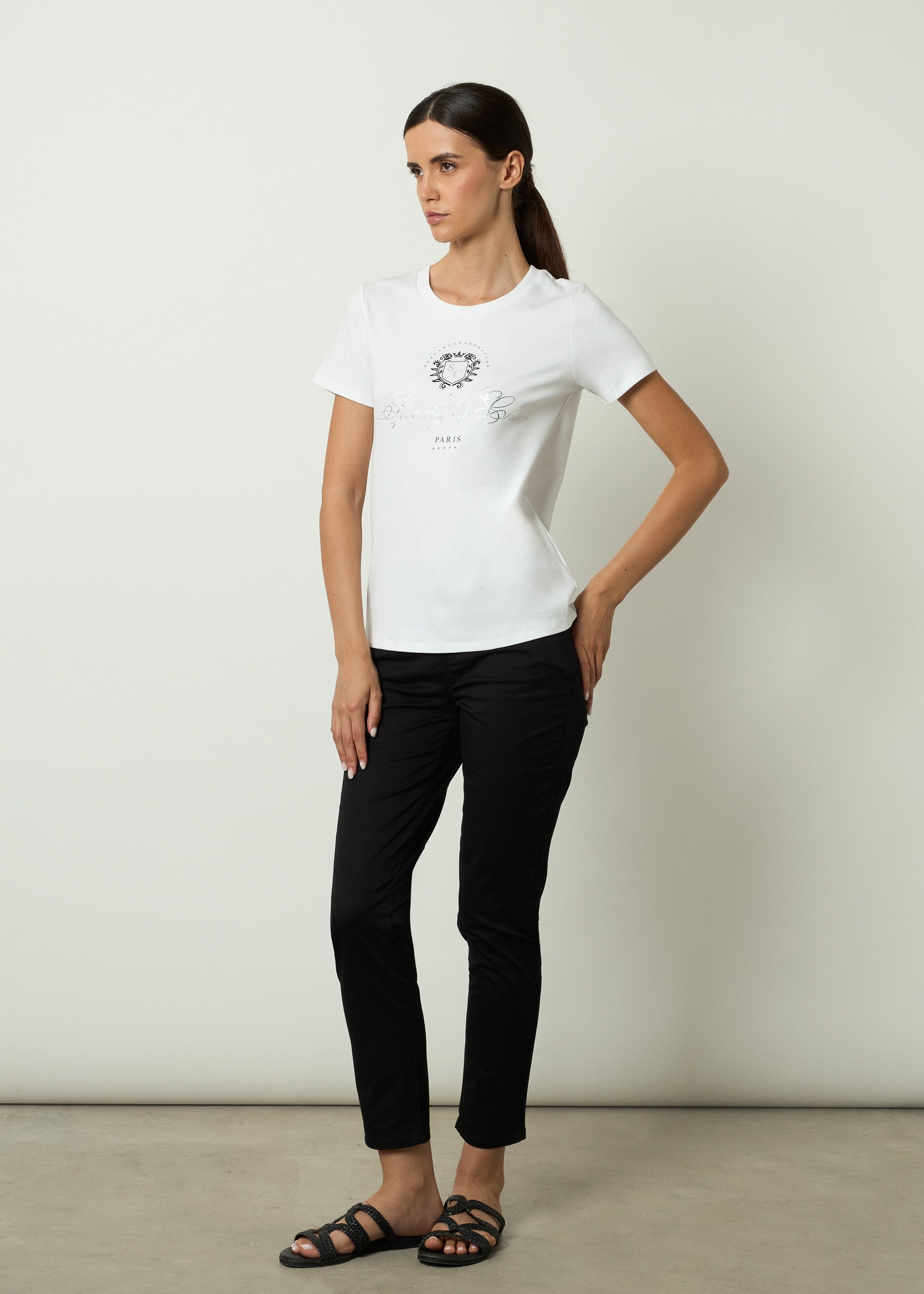 Pantaloni 5 tasche slim