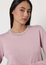 Pullover con applicazioni