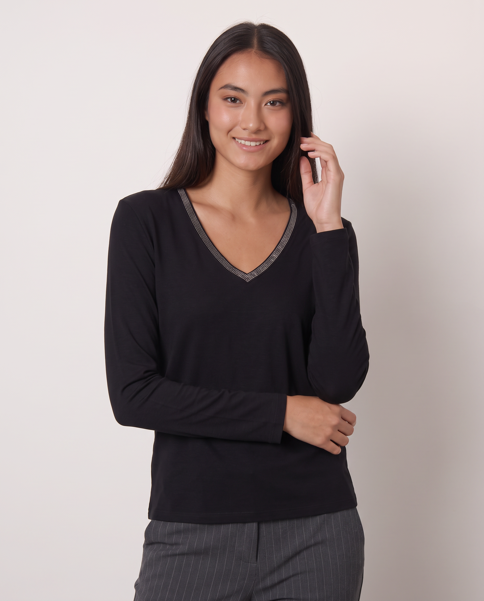 T-shirt maniche lunghe