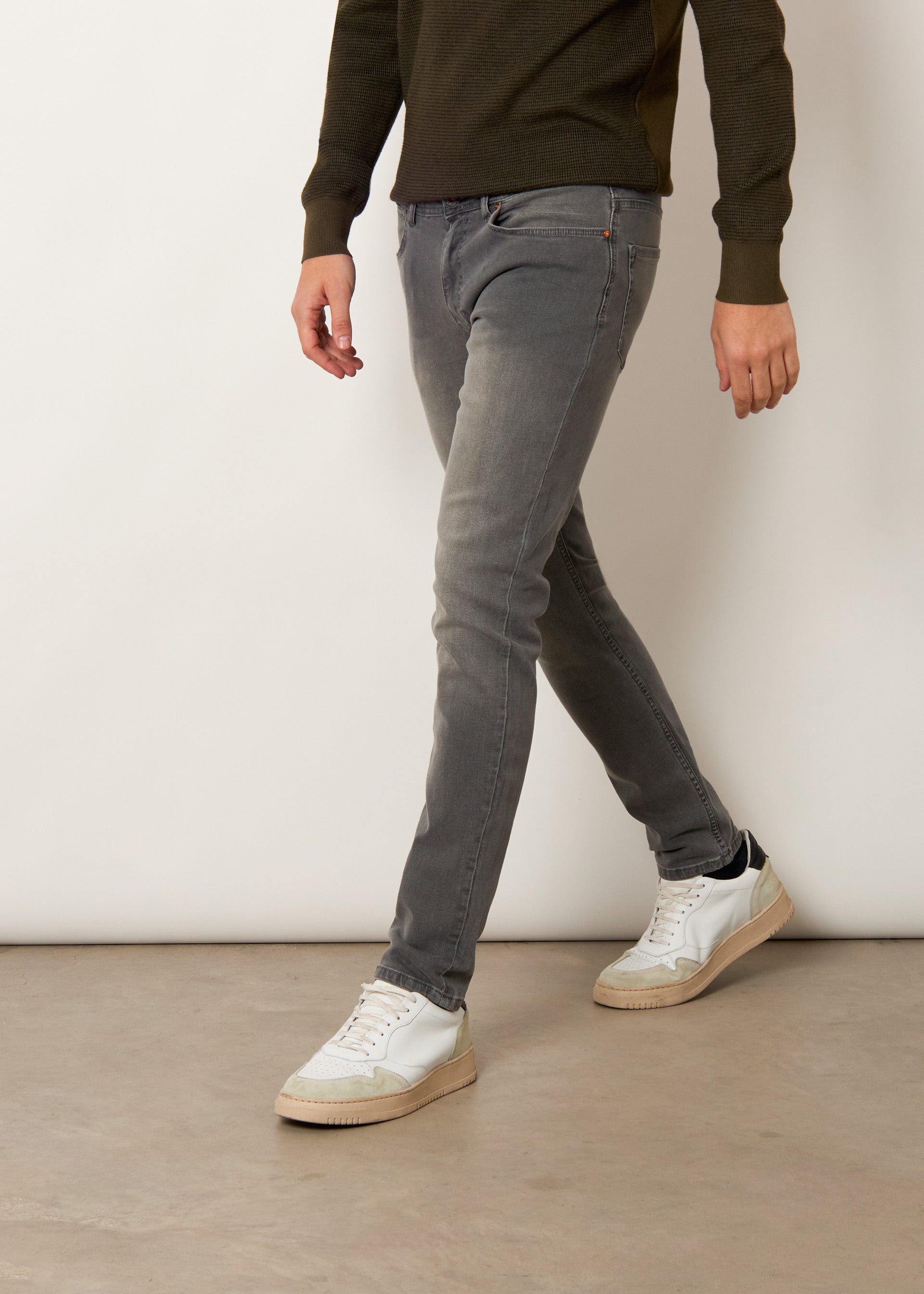 Jeans skinny stone washed