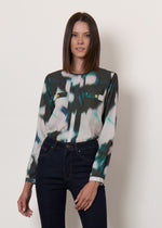 Blusa in georgette