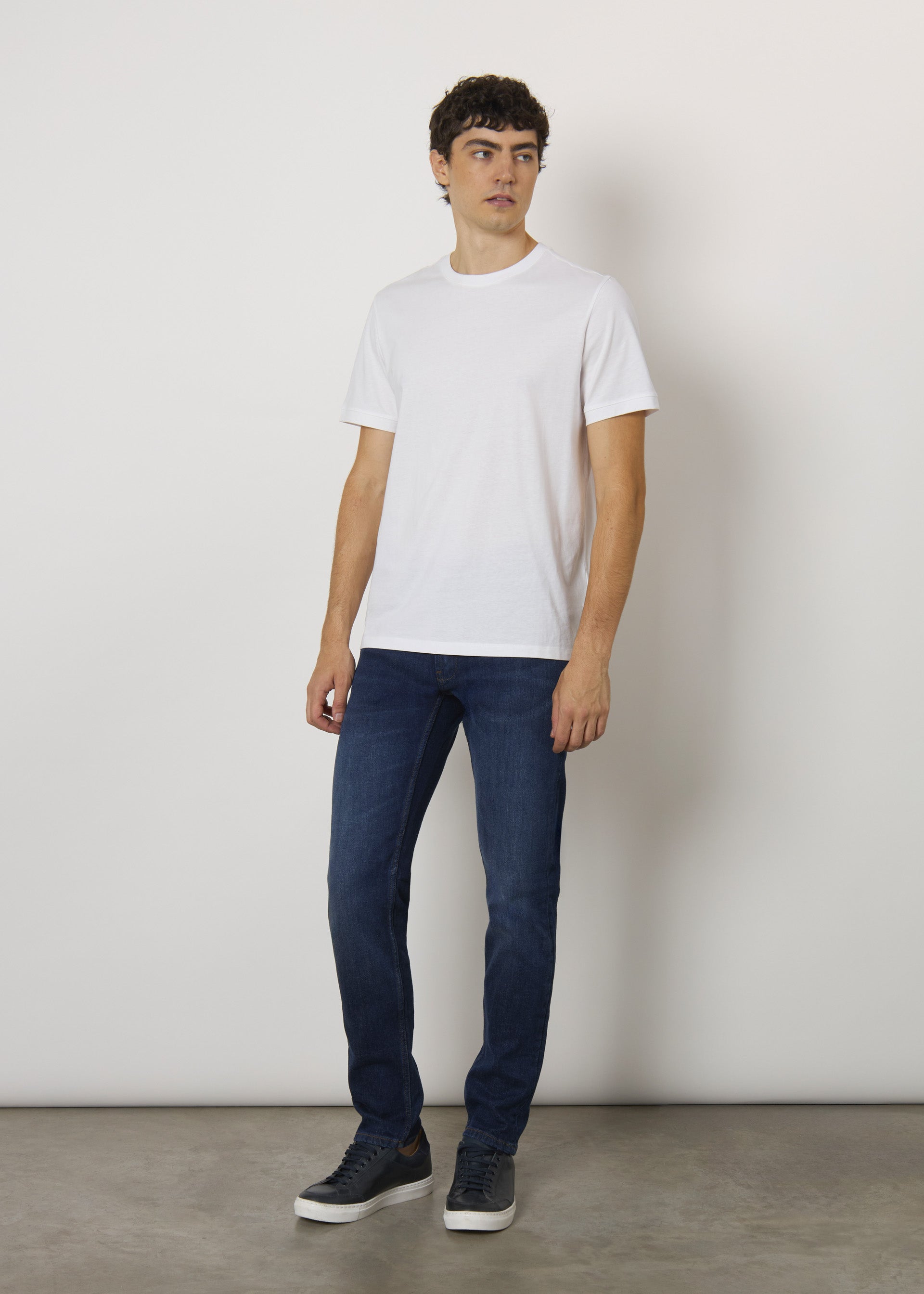 Jeans slim fit stone wash