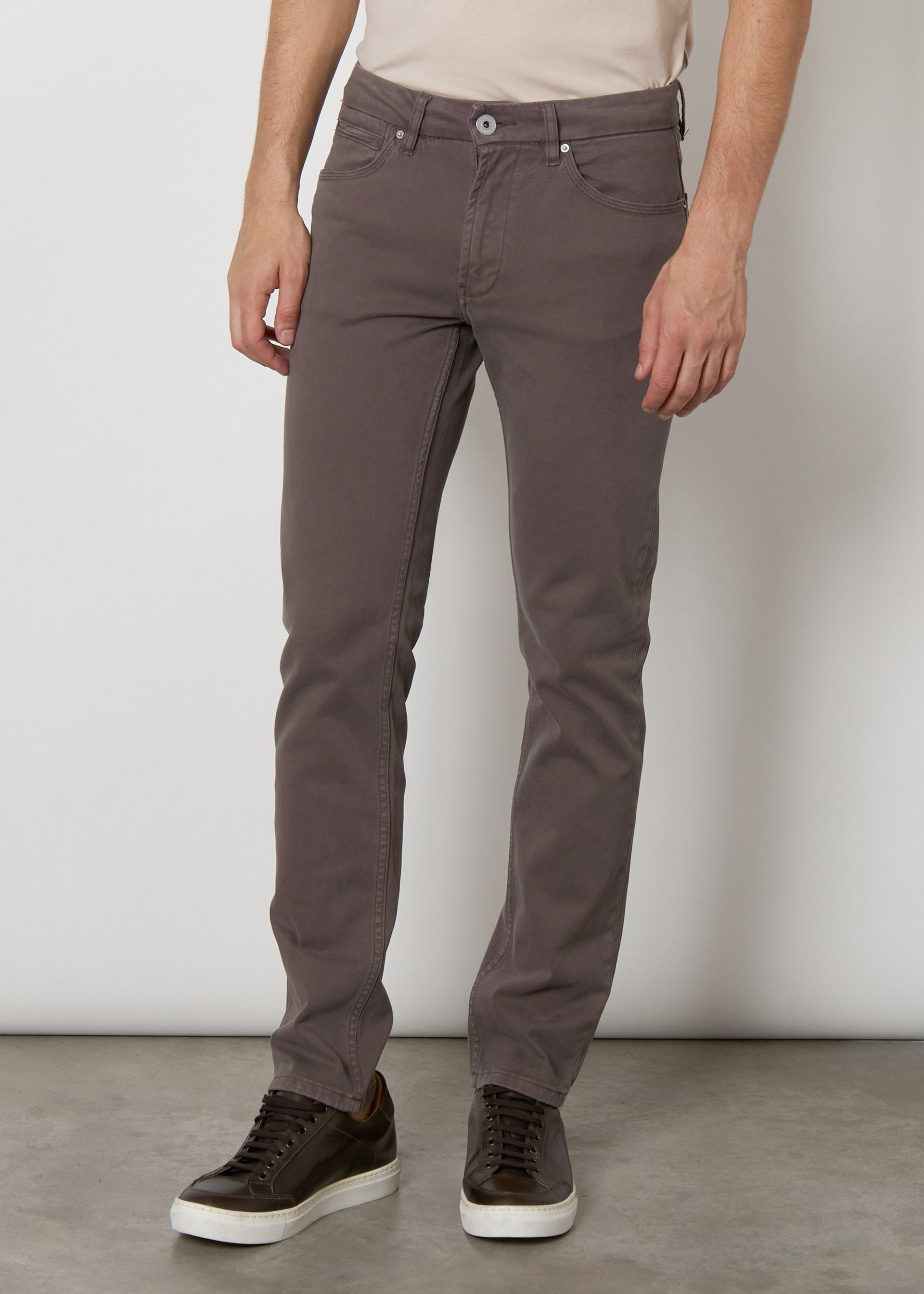 Jeans color straight fit