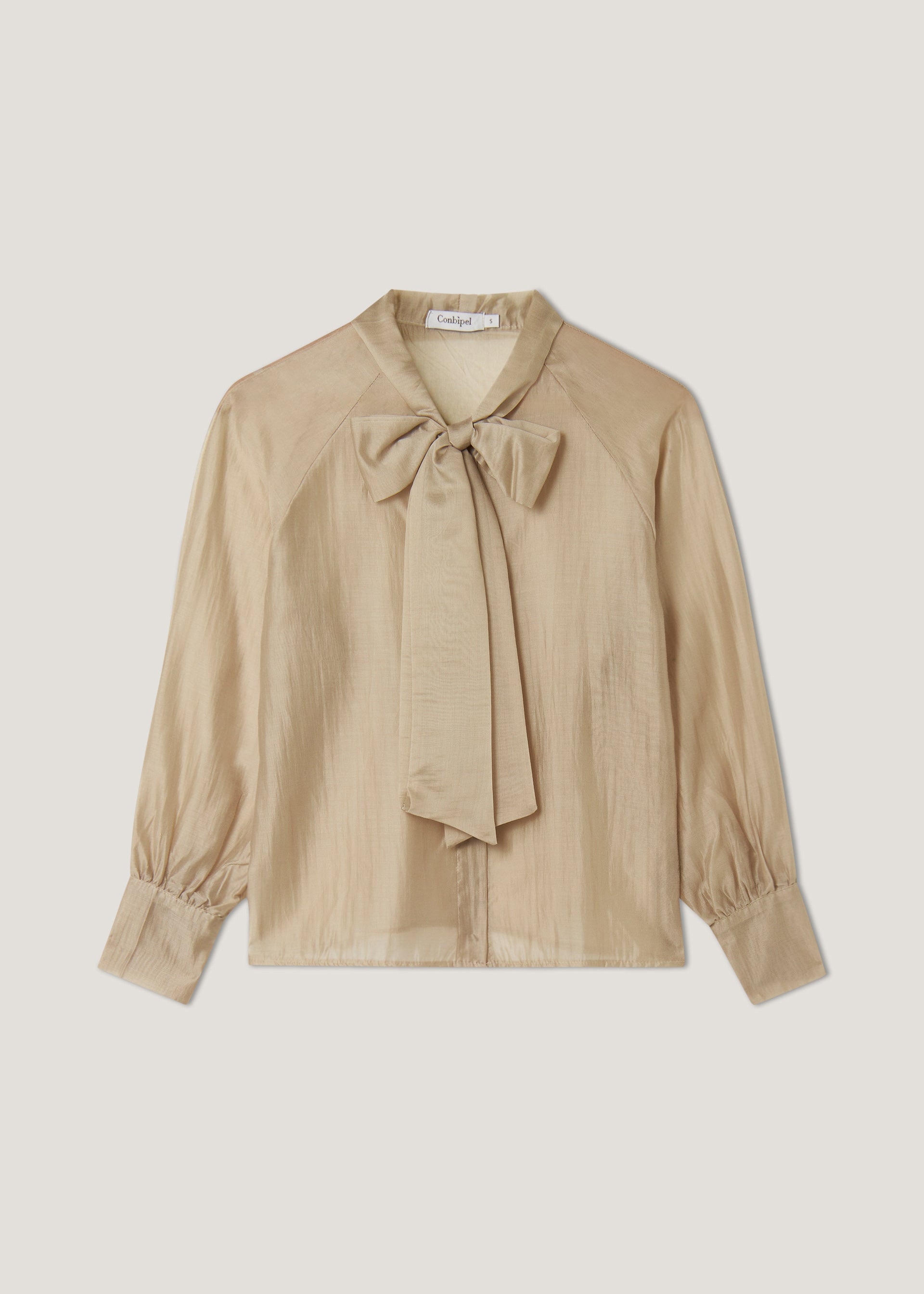 Camicia collo annodato