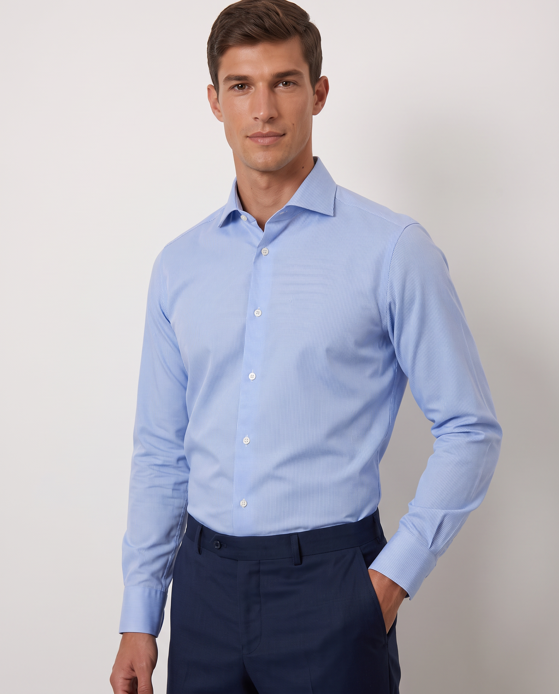 Camicia no stiro regular