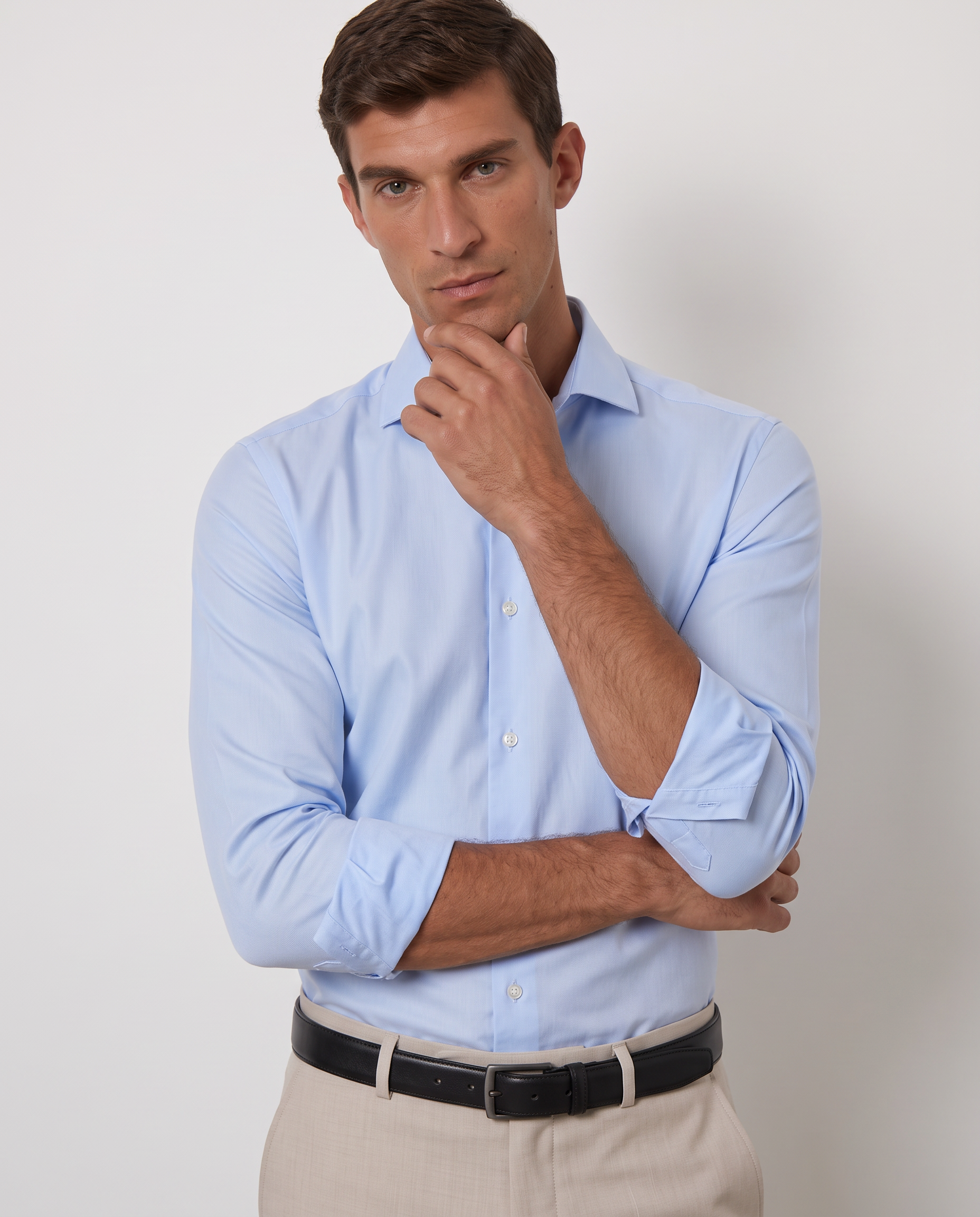 Camicia no stiro slim