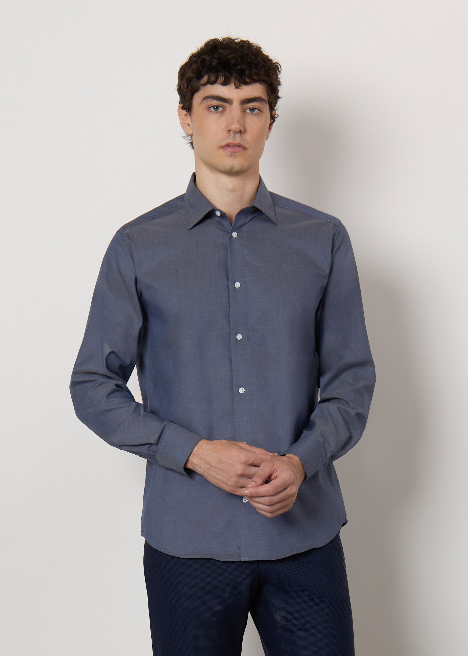 Camicia no stiro regular