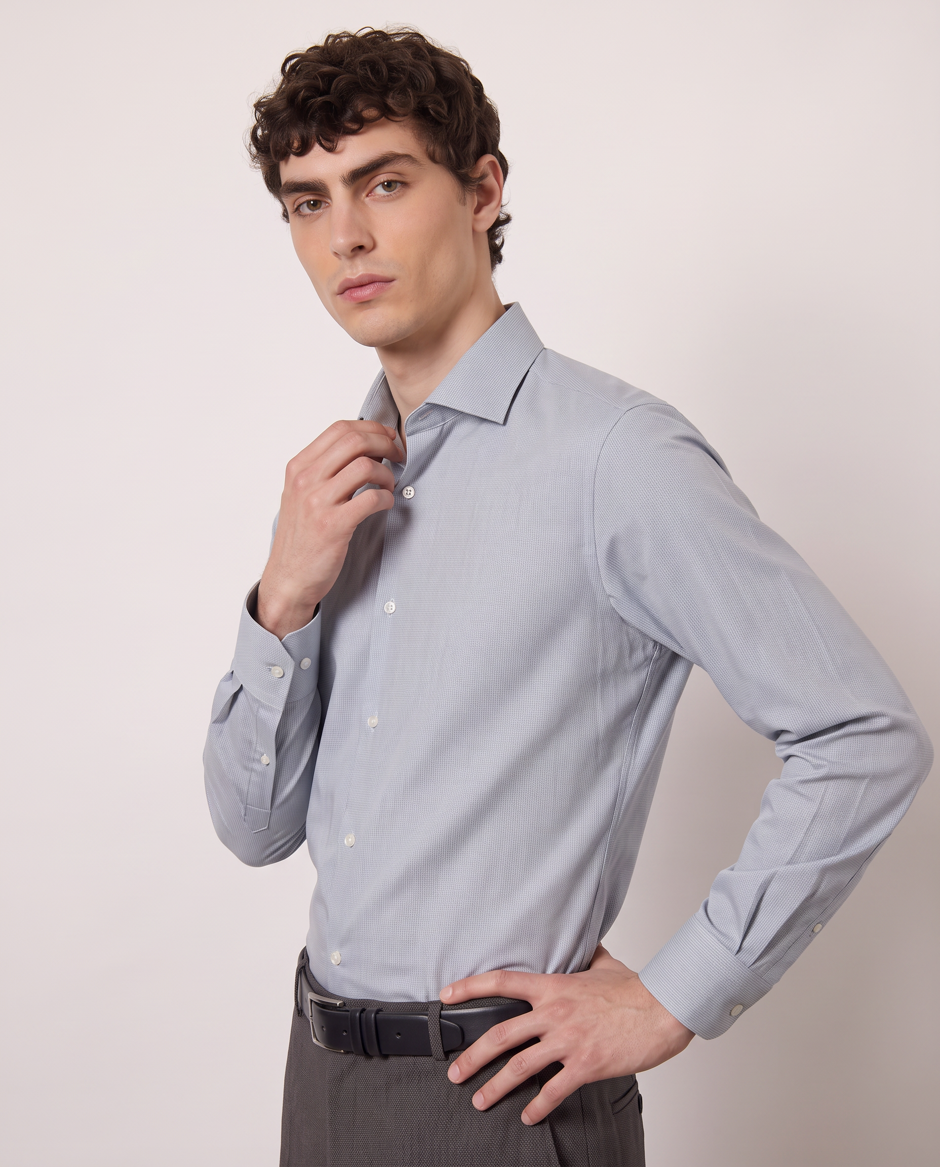 Camicia micro fantasia