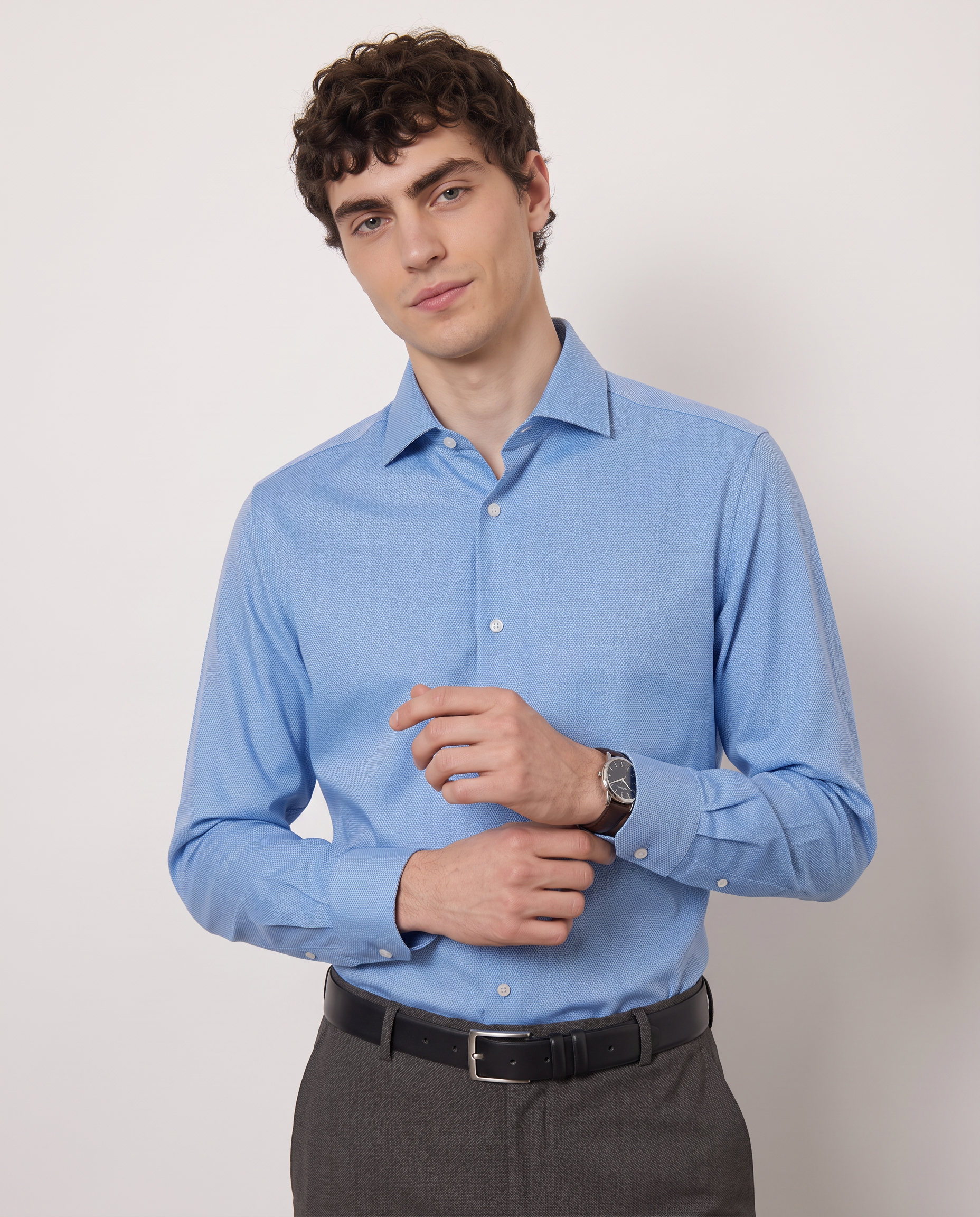 Camicia micro fantasia