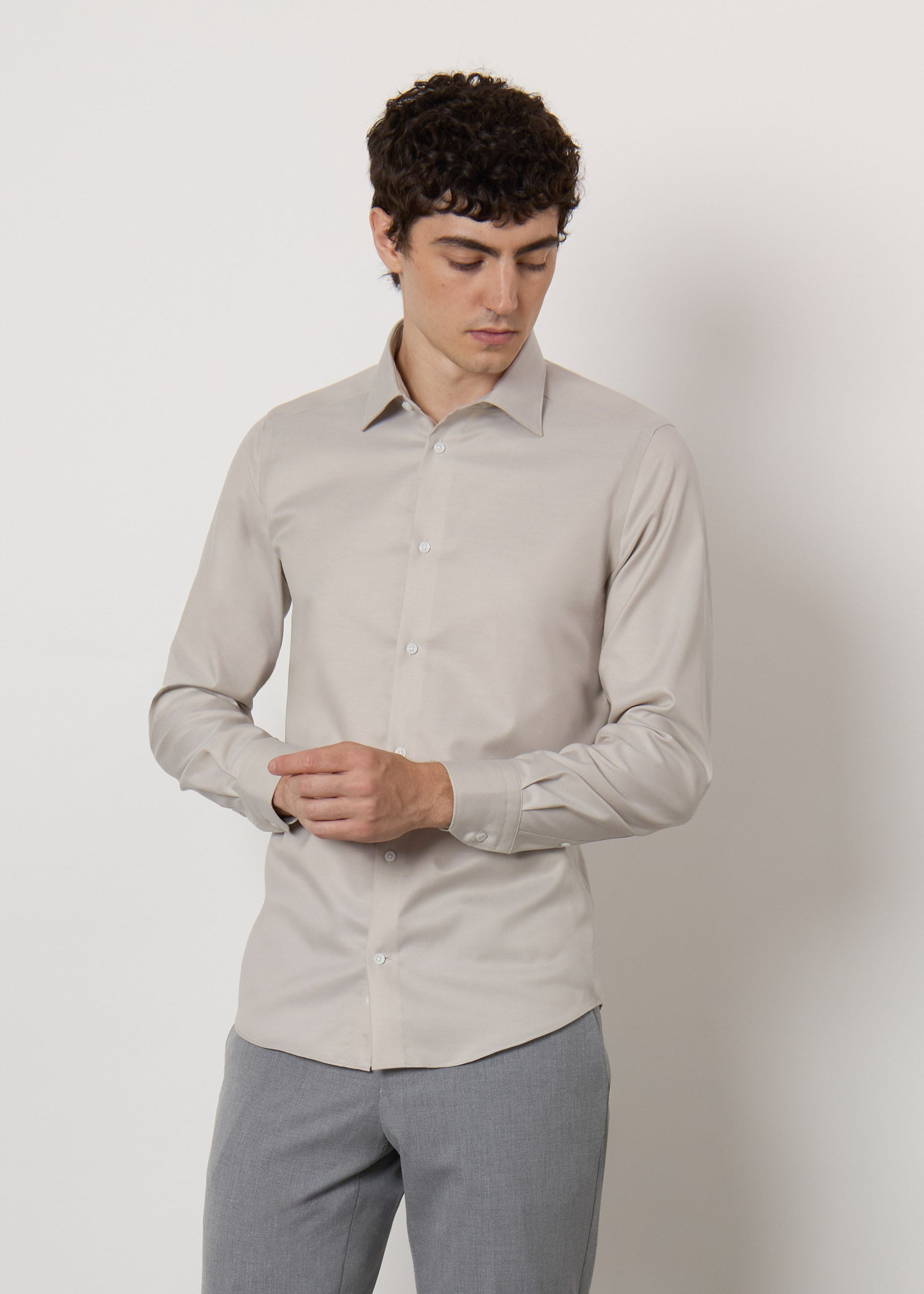 Camicia no stiro slim