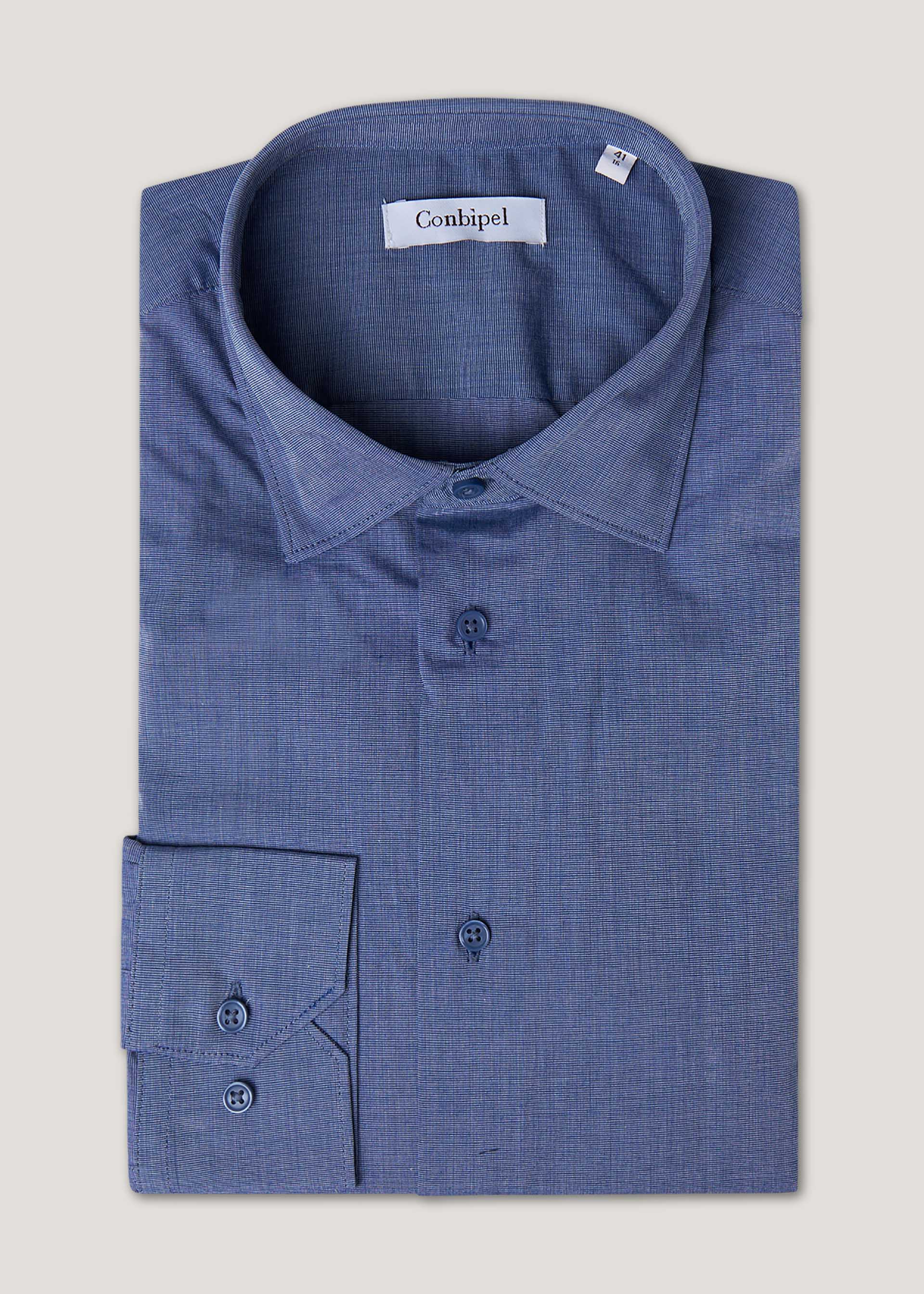 Camicia fil a fil regular