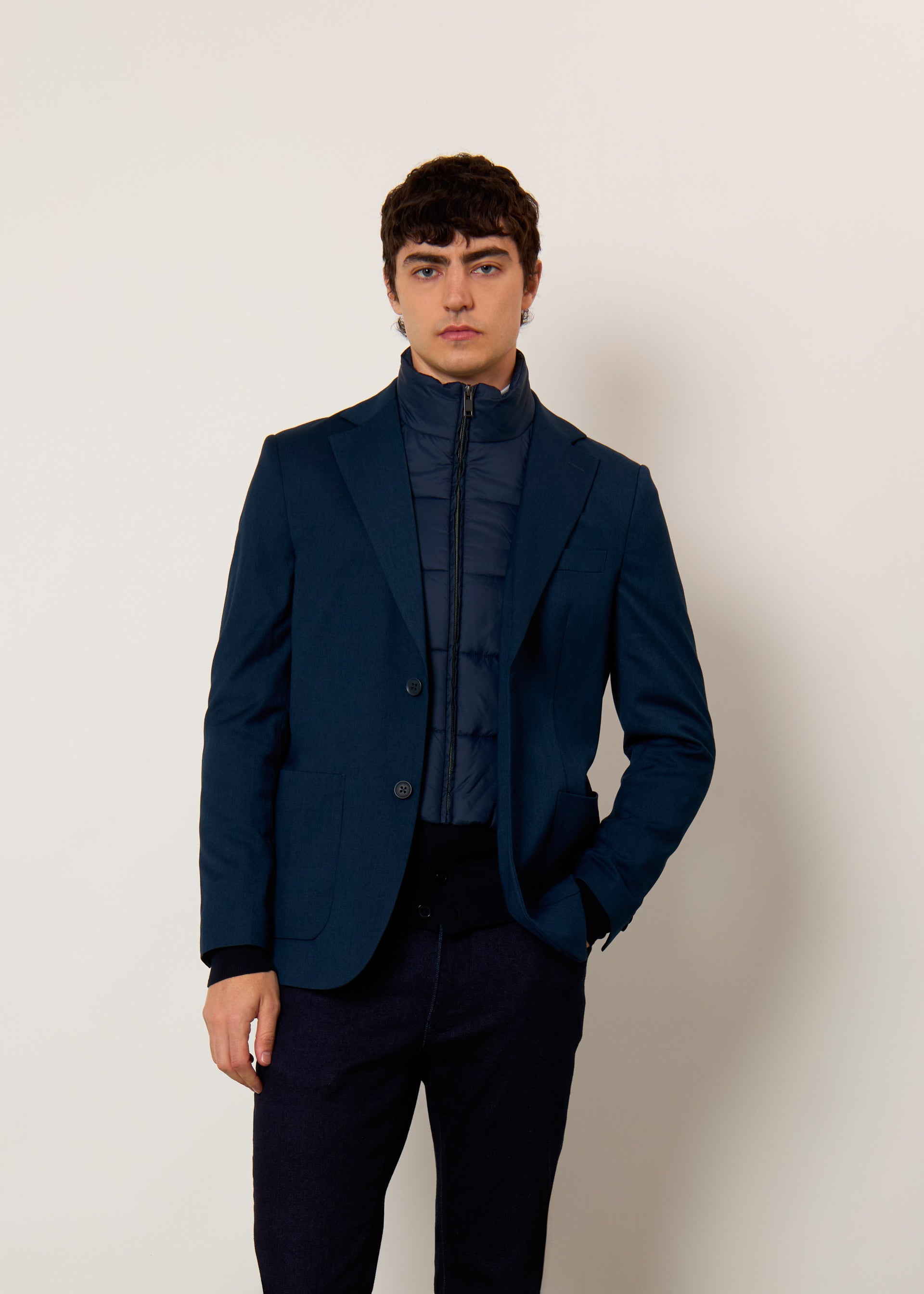 Blazer con pettorina