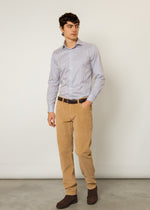 Pantalone in velluto stretch