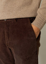 Pantaloni in velluto stretch