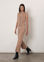 Pantaloni classici a vita alta