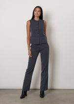 Gilet classico girocollo