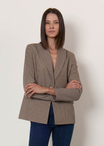 Blazer check monopetto