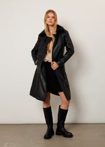 Cappotto in vera pelle