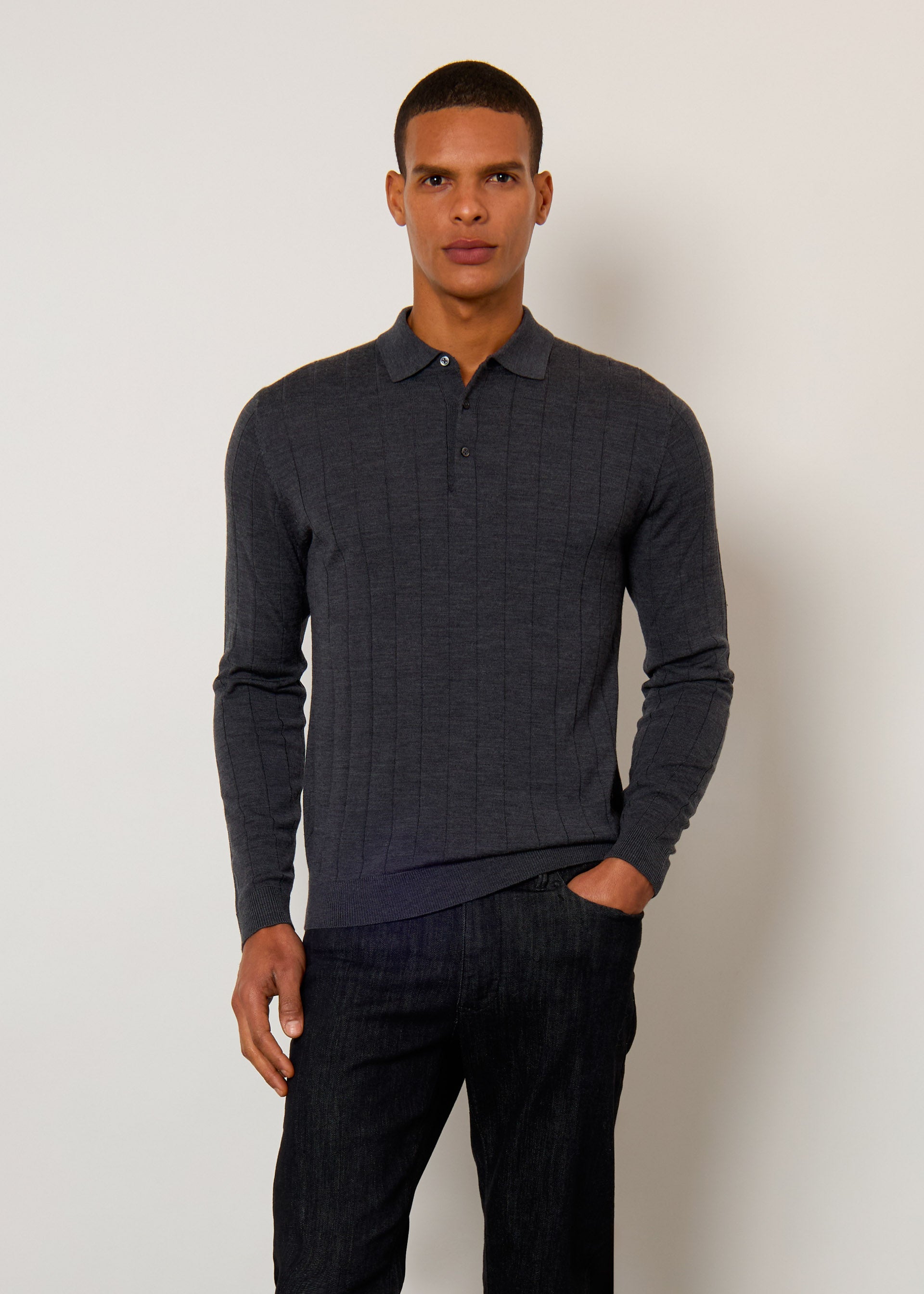 Polo in pura lana Merinos