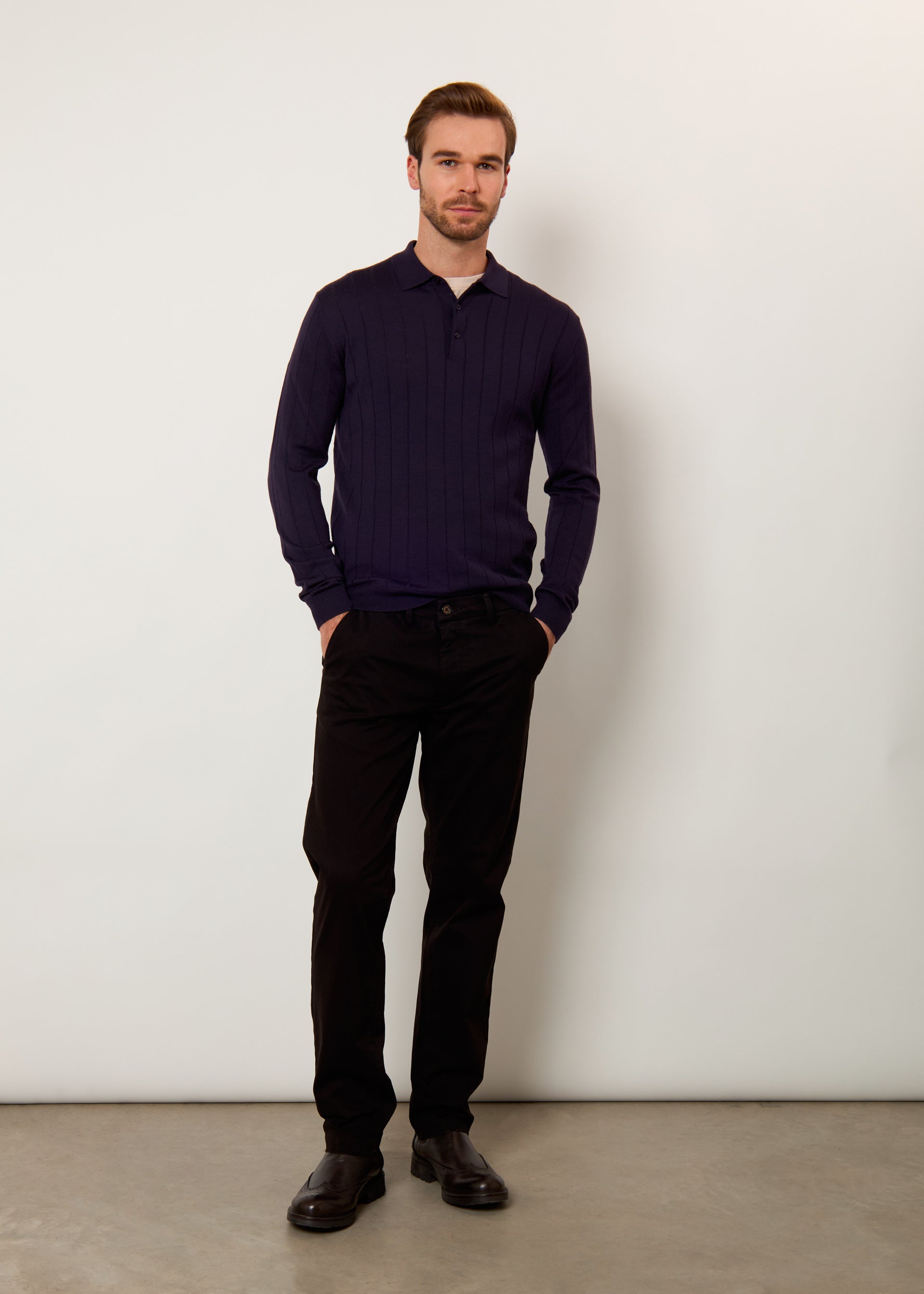 Polo in pura lana Merinos