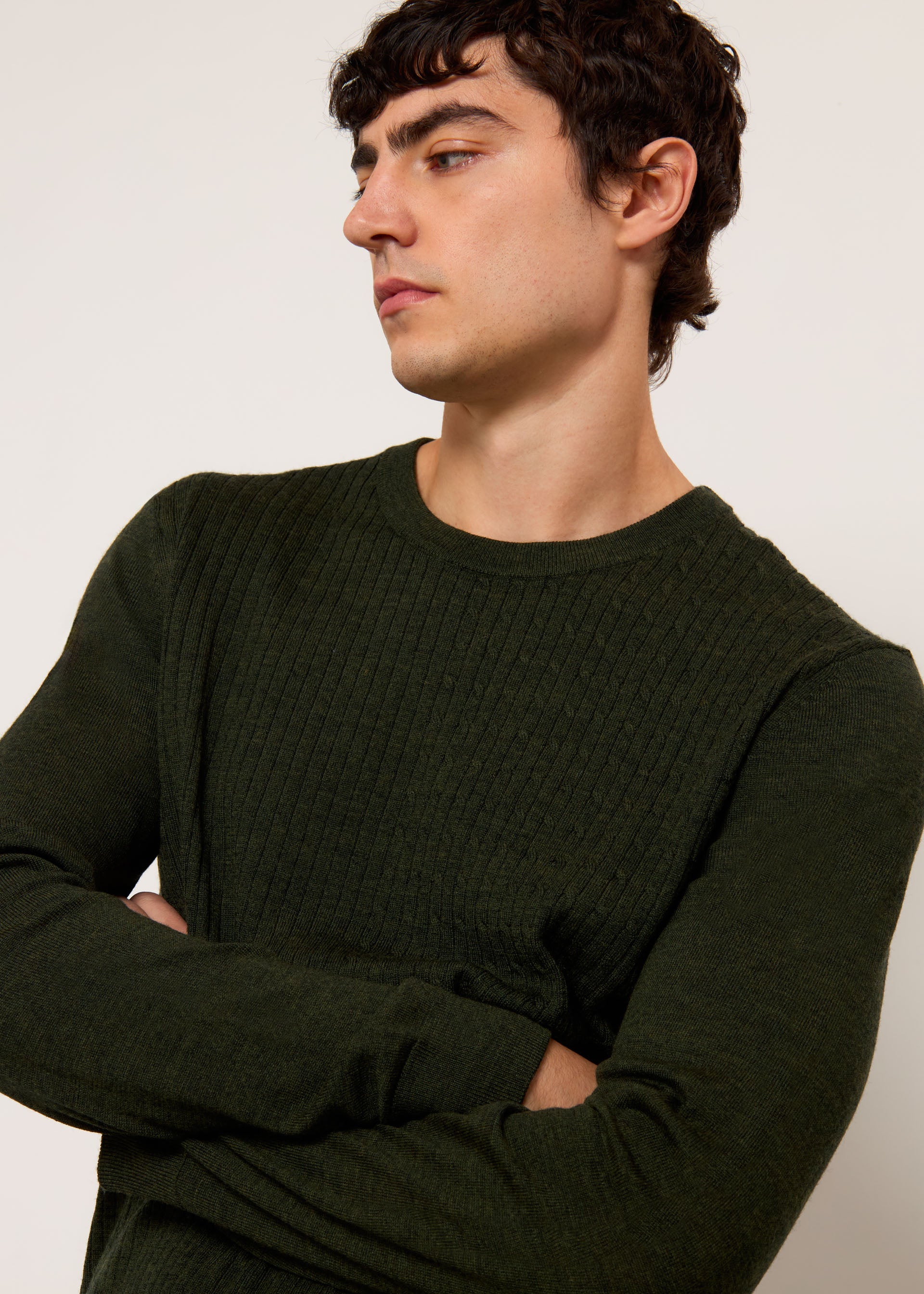 Pullover in pura lana Merinos