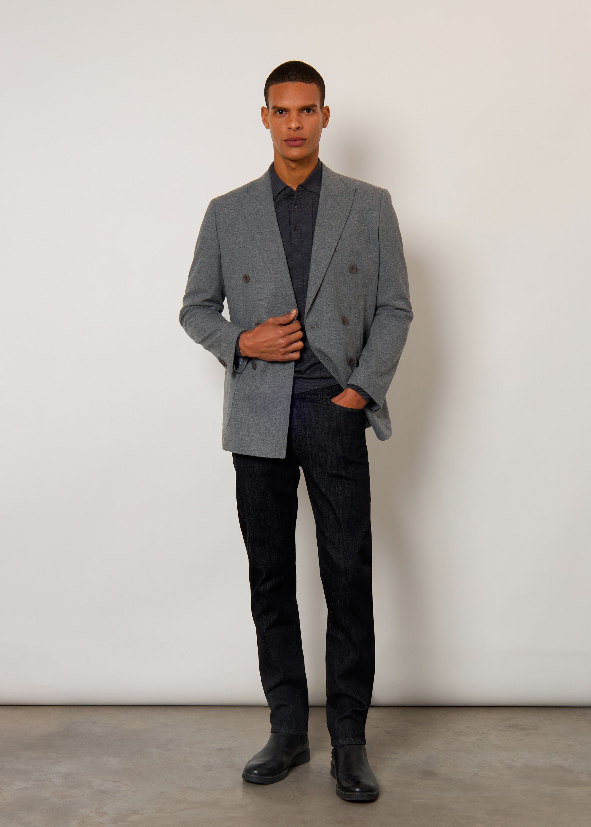 Blazer doppiopetto mano calda