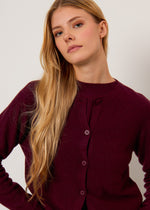 Cardigan in misto lana