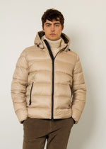 Piumino trapuntato e imbottito