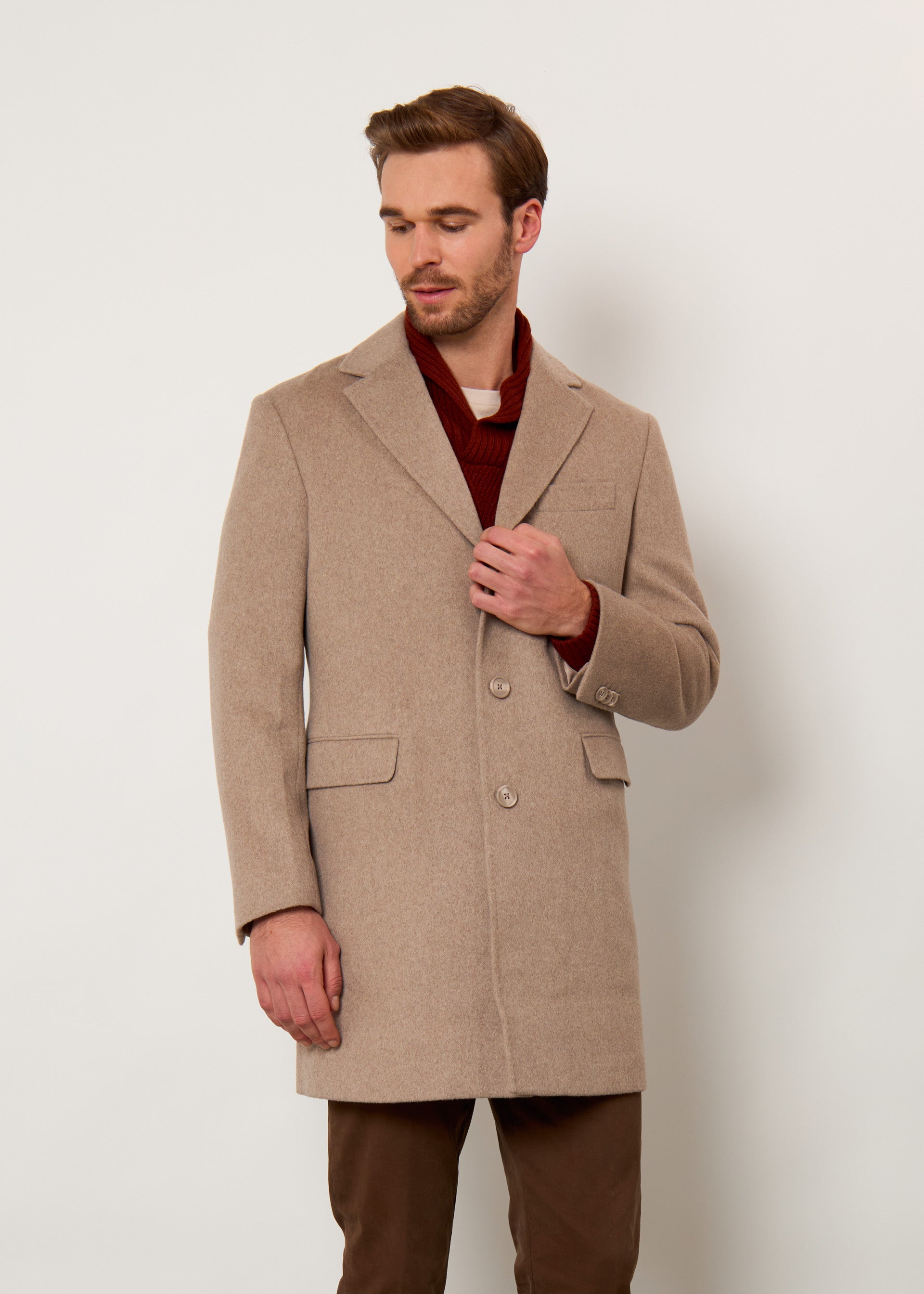 Cappotto in misto lana