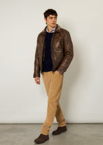 Giubbino in vera pelle