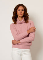 Pullover collo a ciambella