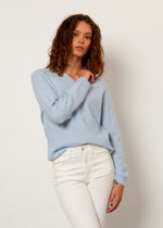 Scollo V misto lana di alpaca