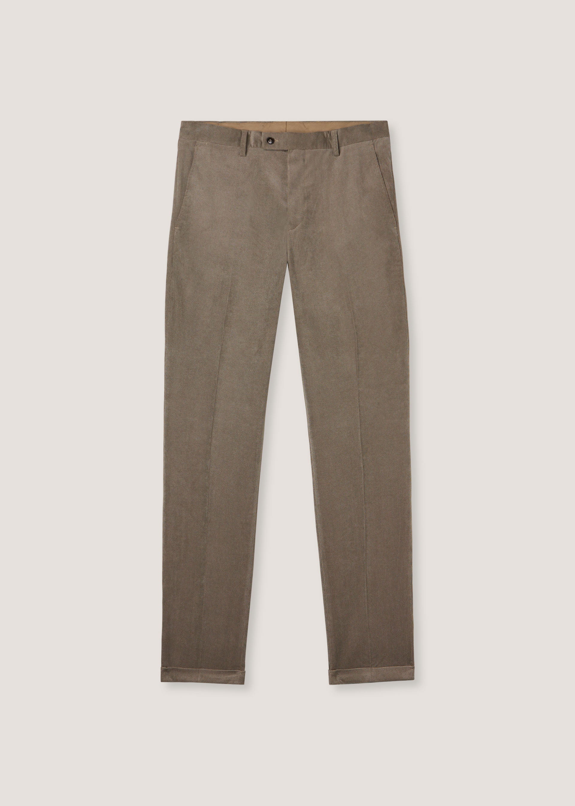 Pantaloni in velluto textured