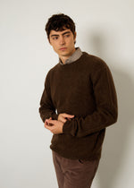 Pullover in lana lavorata