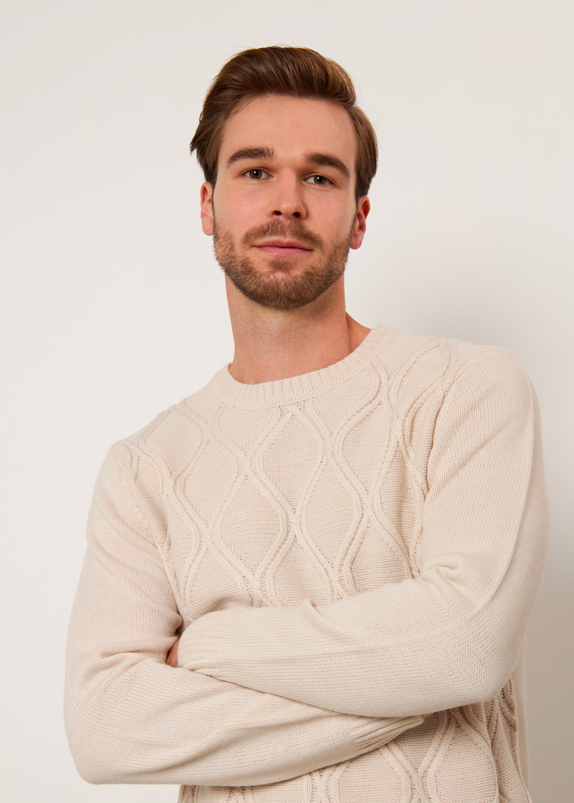 Pullover in misto lana