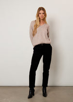 Pantaloni in velluto stretch