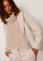 Gilet dolcevita in maglia